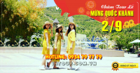 Tour  đảo Bình Ba Nha Trang 3N3Đ Lễ 2/9/2022