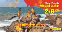 Tour  Ninh Chữ - Vịnh Vĩnh Hy - Đảo Bình Hưng 2N2Đ Lễ 2/9/2022