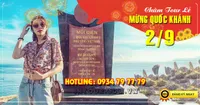 Tour  Phú Yên Đảo Hòn Nưa 3N3Đ Lễ 2/9/2025