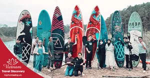 Tour Cắm Trại Hồ Tuyền Lâm Kết Hợp Chèo SUP Đà Lạt