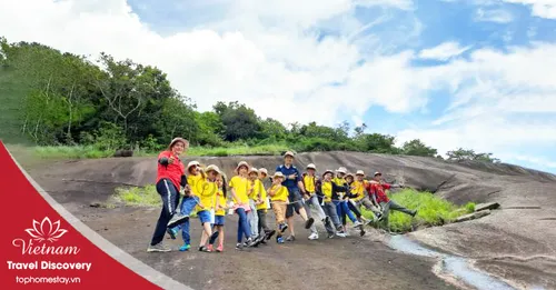 Tour cắm trại - Trekking - kỹ năng sinh tồn cho trẻ em tại Thác Mai 2N1Đ