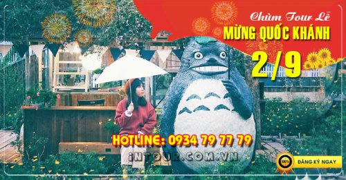 Tour  Đà Lạt 4N3Đ Lễ 2/9/2025