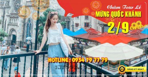 Tour  Đà Nẵng Bà Nà Hills 3N2Đ Lễ 2/9/2025