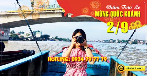 Tour  miền Tây Mỹ Tho - Cần Thơ 2N1Đ Lễ 2/9/2025