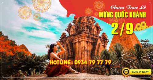 Tour  Phan Thiết - Nha Trang - Đà Lạt 6N5Đ Lễ 2/9/2025
