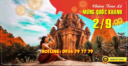 Tour  Phan Thiết - Nha Trang - Đà Lạt 6N5Đ Lễ 2/9/2025