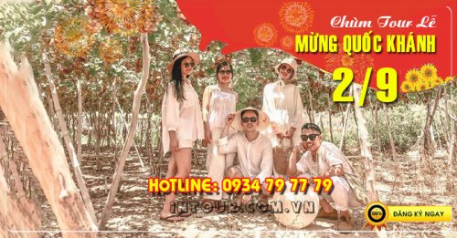 Tour  Ninh Chữ - Vĩnh Hy 3N2Đ Lễ 2/9/2025