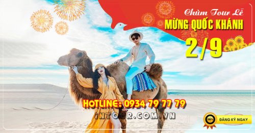 Tour  Phan Thiết - Mũi Né 2N1Đ Lễ 2/9/2025