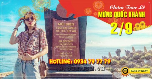 Tour  Phú Yên Đảo Hòn Nưa 3N3Đ Lễ 2/9/2025