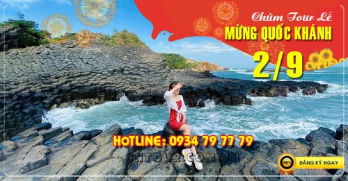 Tour  Phú Yên - Điệp Sơn 3N3Đ Lễ 2/9/2025